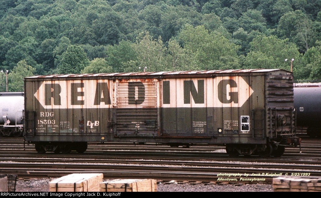 RDG 18593, 50 box, Allentown, PA. 5-03-1993